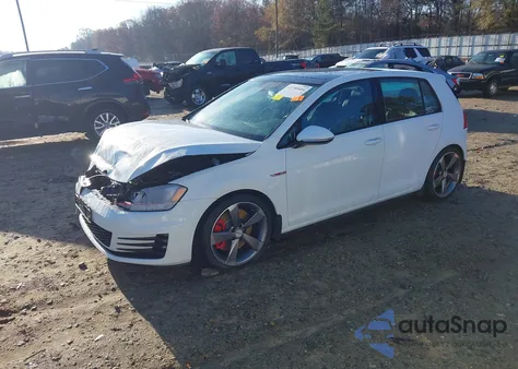 2017 Volkswagen Golf Gti Se 4-Door from USA, damaged, VIN 3VW547AU7HM008638